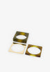 SITA NEVADO | PACK 3 PULSEIRAS SQUARES
