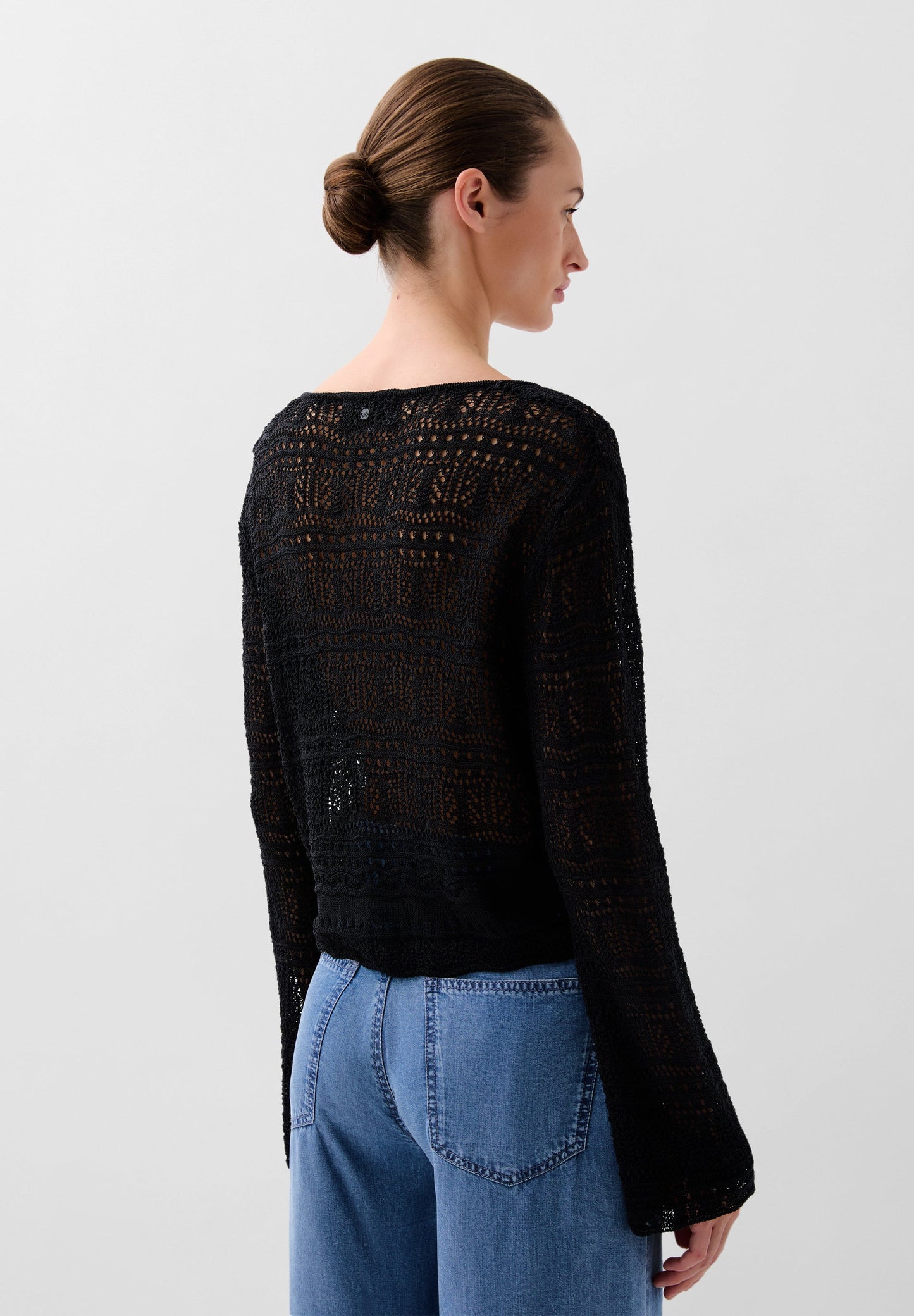 SWEATER EM MALHA COM FRANZIDO