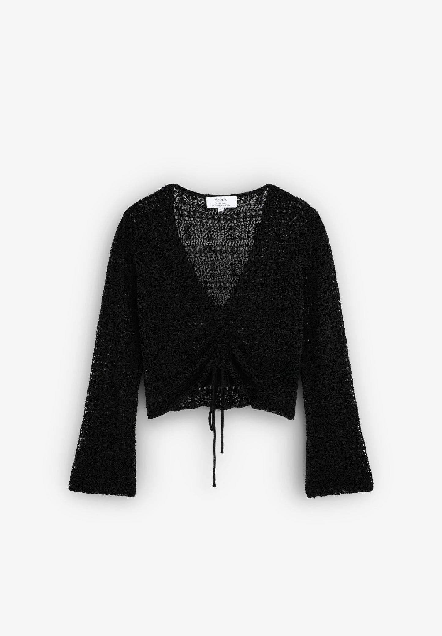 SWEATER EM MALHA COM FRANZIDO
