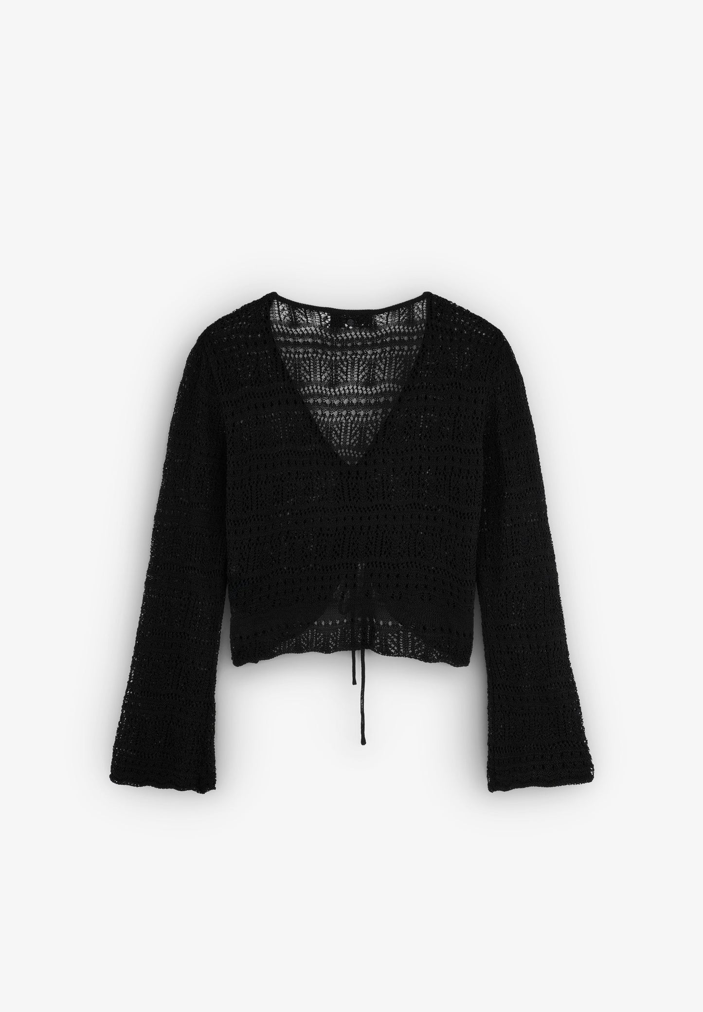 SWEATER EM MALHA COM FRANZIDO