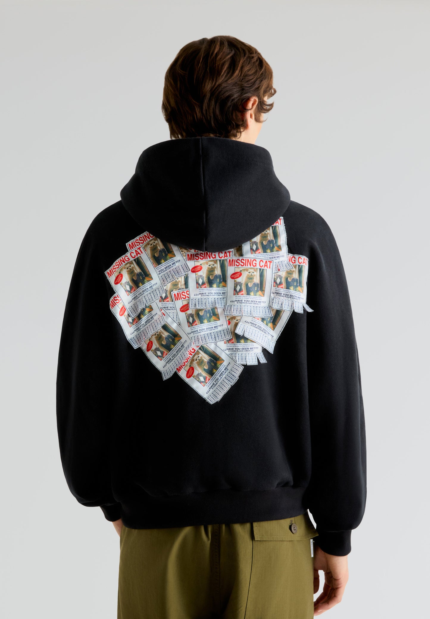 SSSTUFFF | SWEATSHIRT MISSING CAT