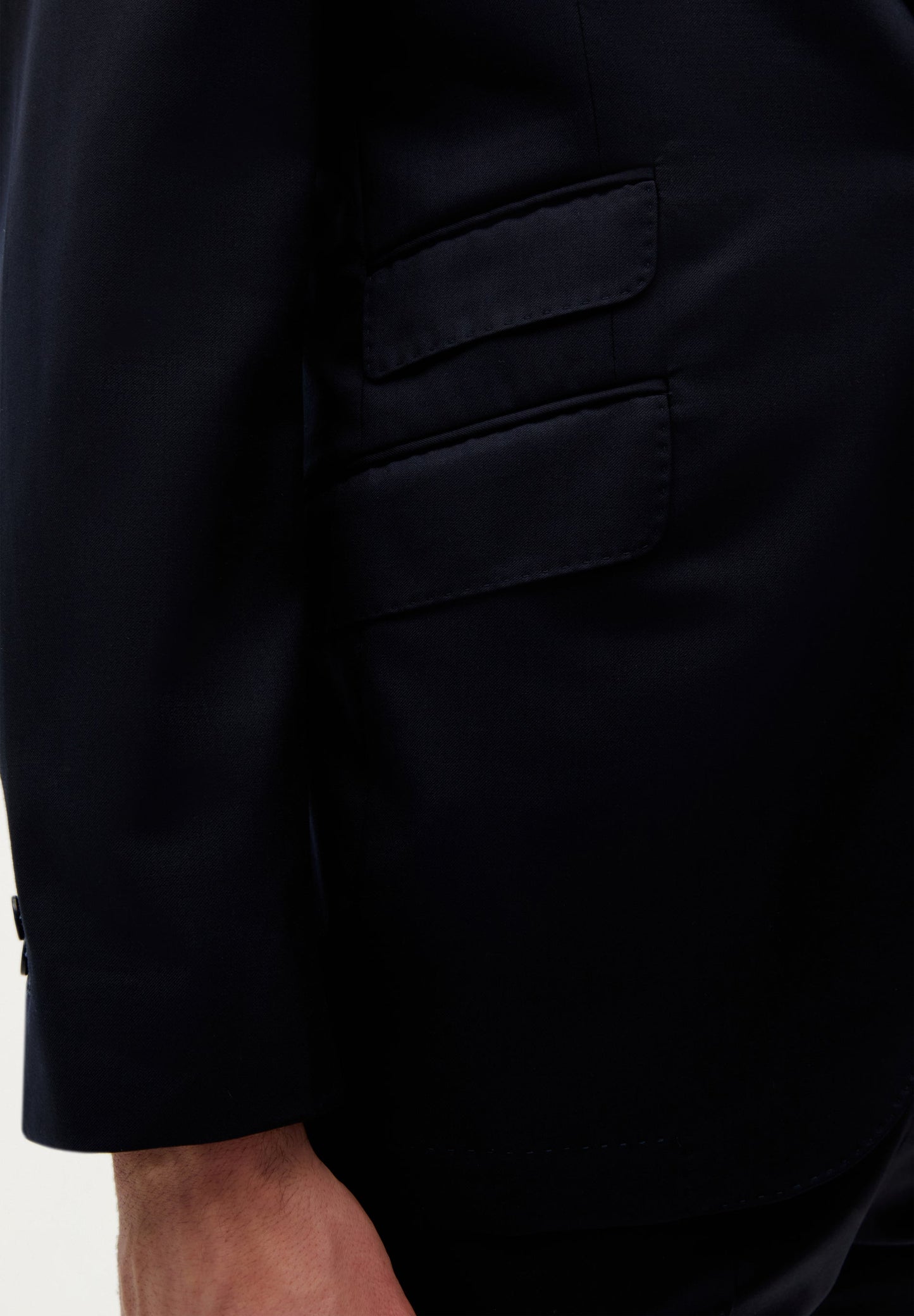 BLAZER DE FATO EM LÃ