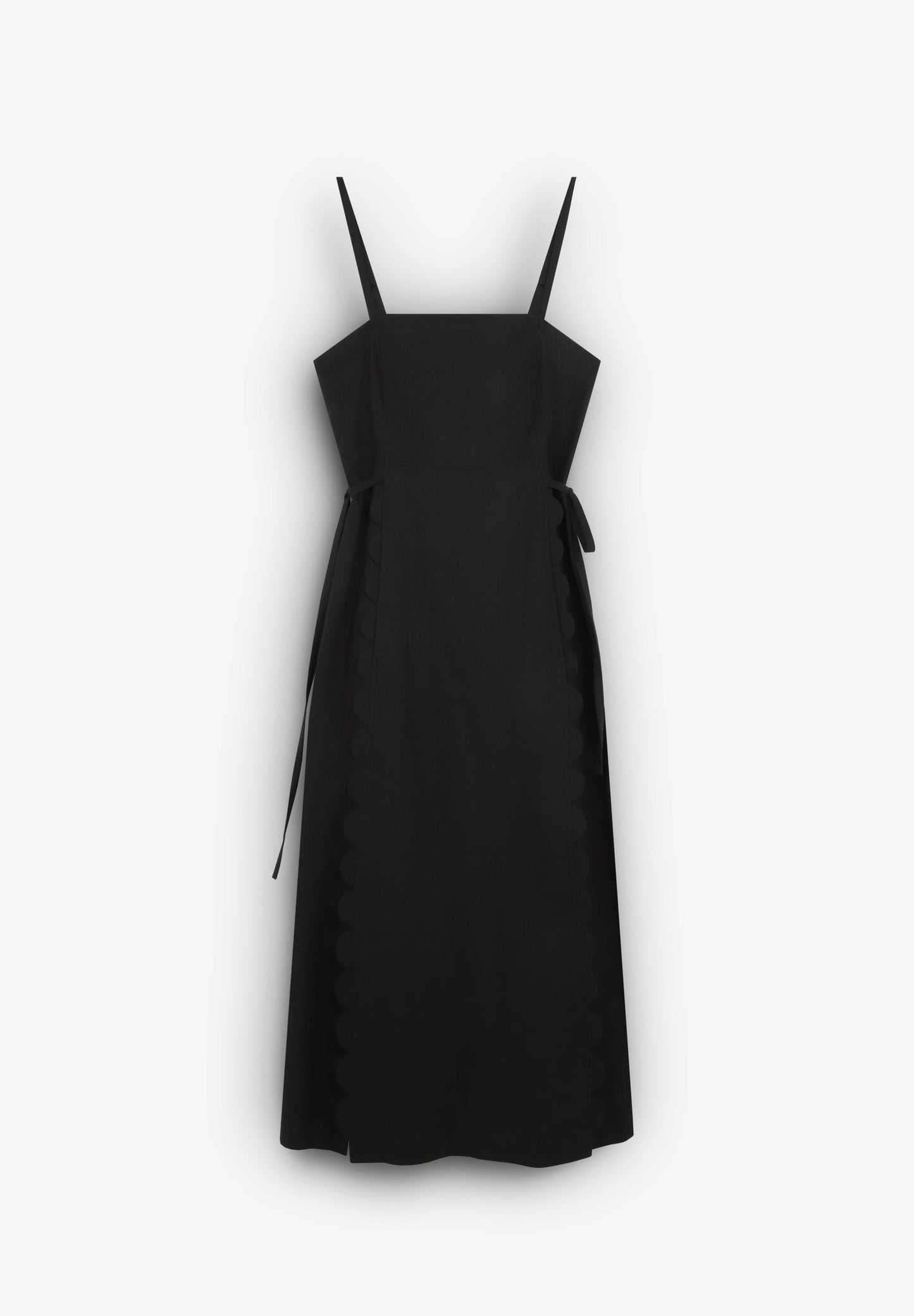 SCLINEN SCALLOP DRESS