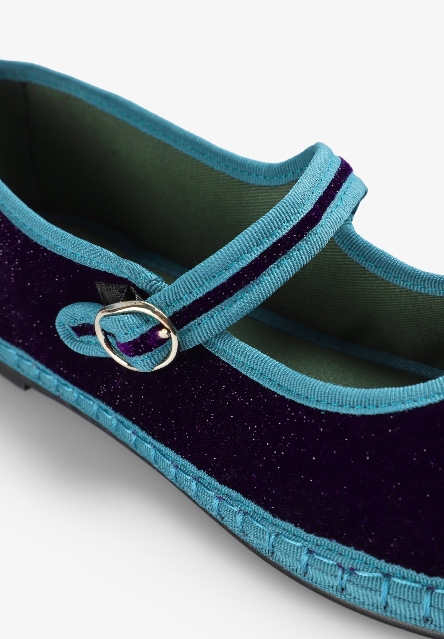 XM VELVET STRAP SLIPPER