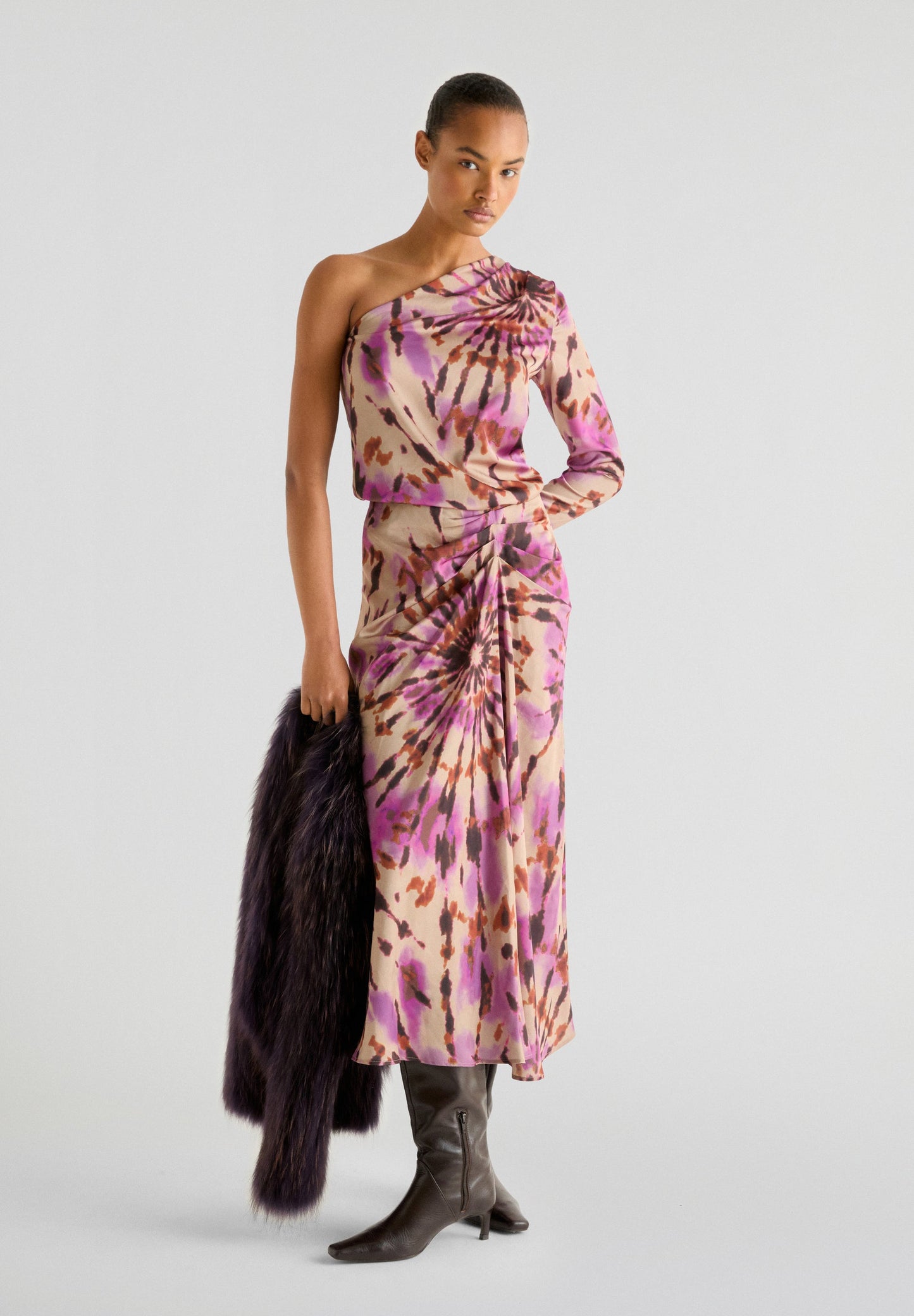 SAIA MIDI TIE-DYE