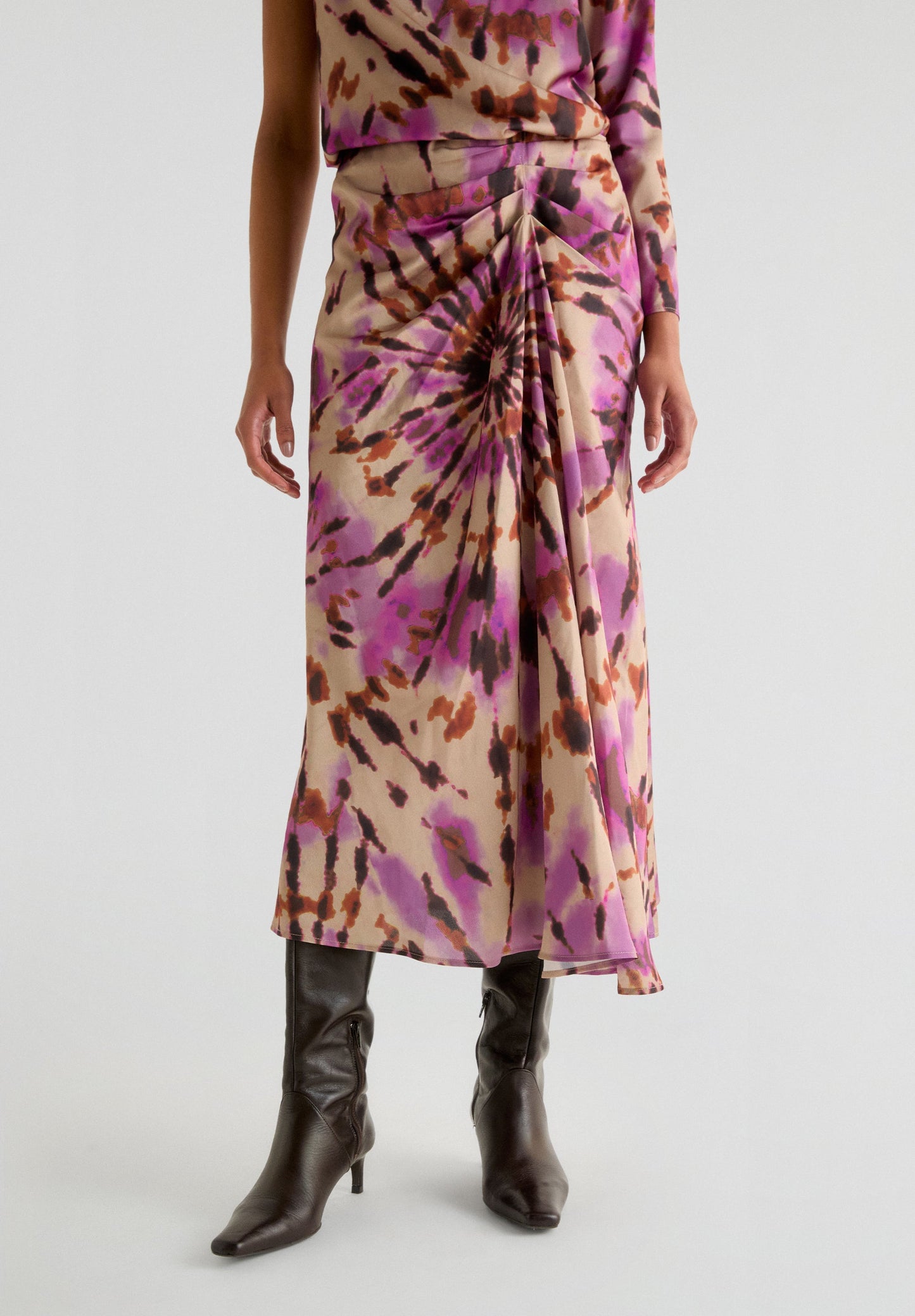 SAIA MIDI TIE-DYE