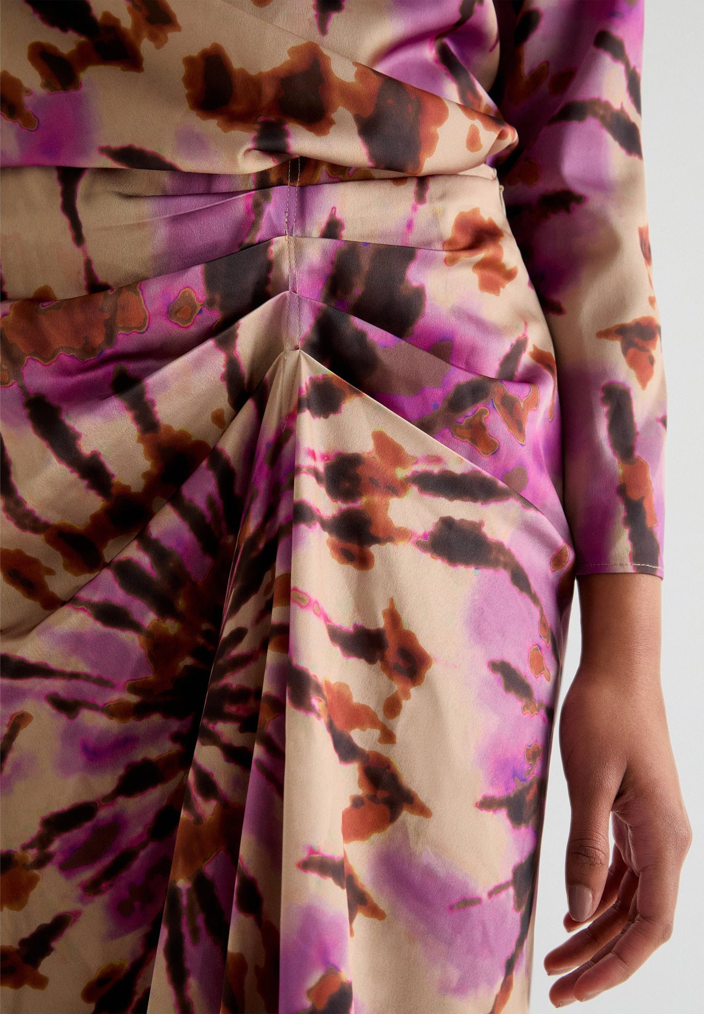 SAIA MIDI TIE-DYE