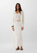 SCPOINTELLE WHITE SKIRT