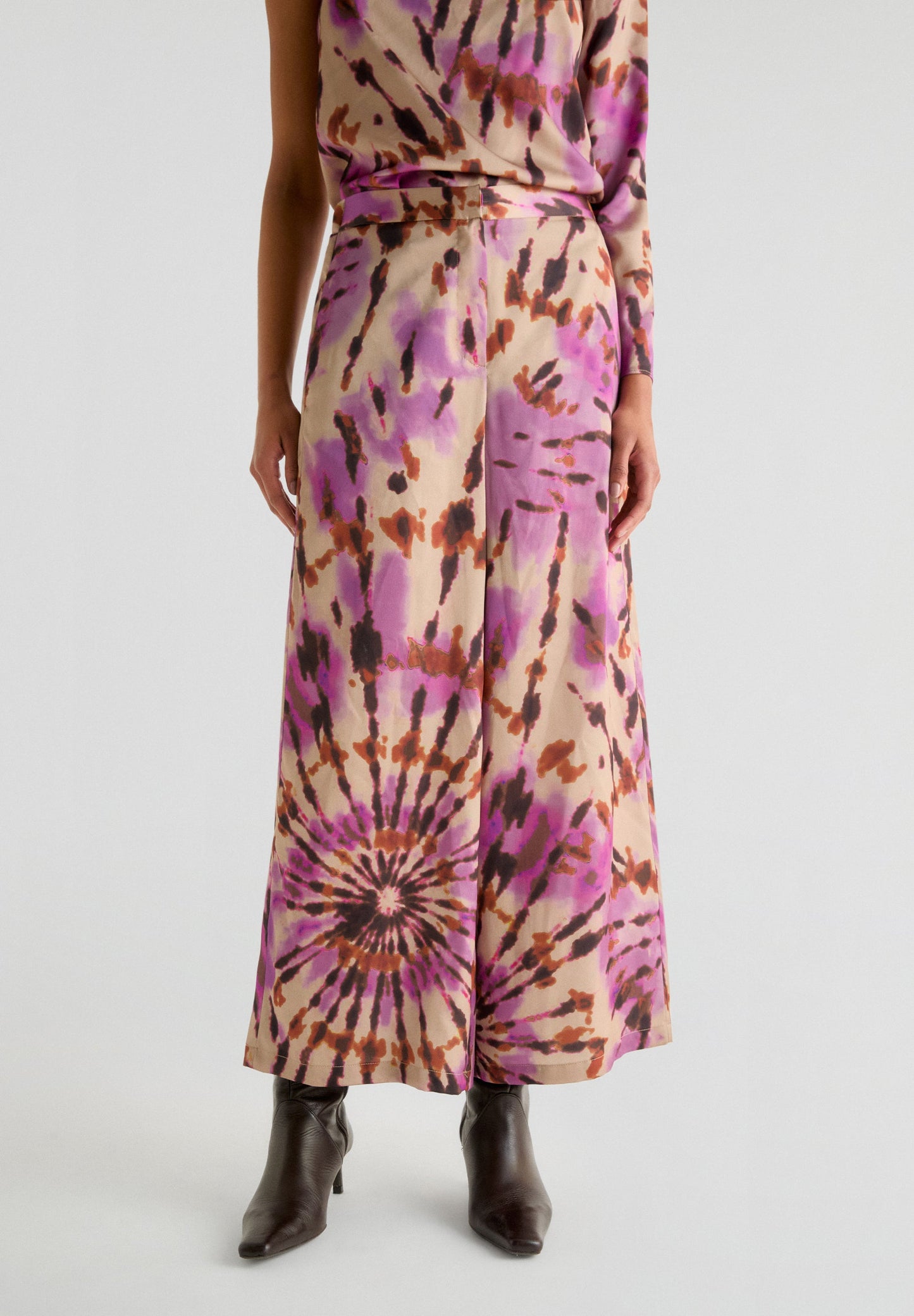 CALÇAS CULOTTES TIE-DYE