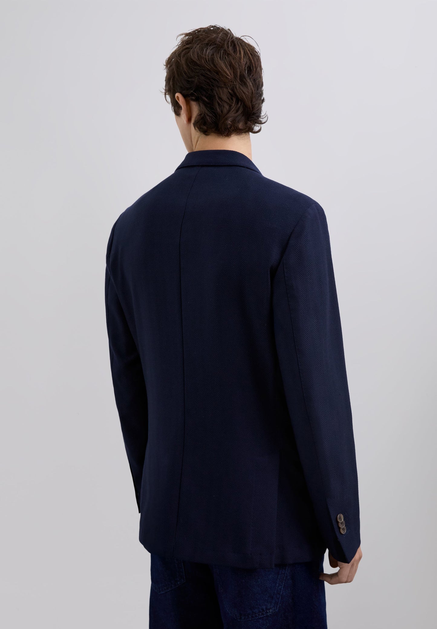 BLAZER LISO DE LÃ