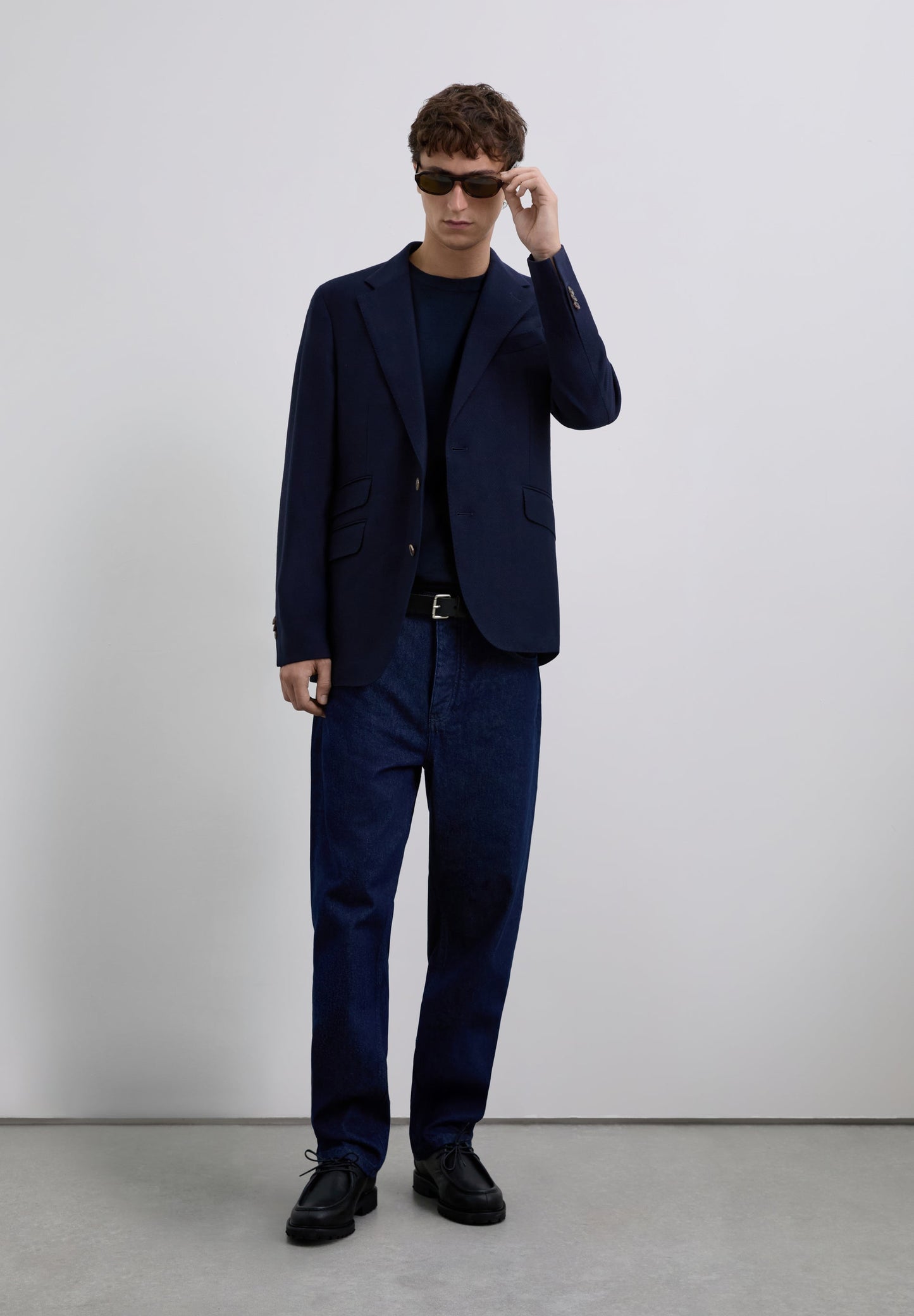 BLAZER LISO DE LÃ