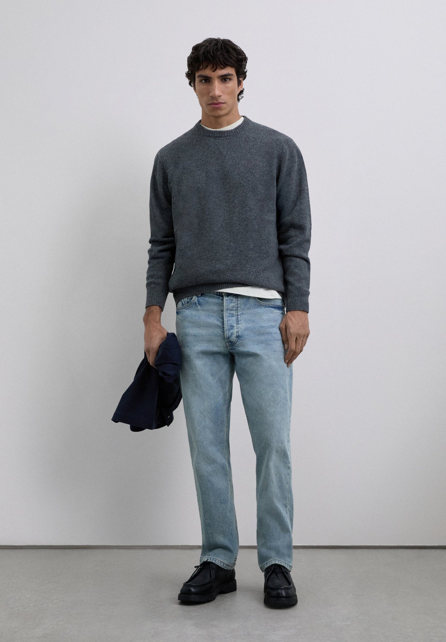 SWEATER DE LÃ COM LOGÓTIPO