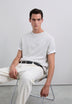 T-SHIRT BORDADA COM EFEITO DESBOTADO