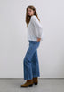 SCWIDE EMB LEG JEANS GIRLS