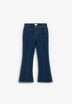 CALÇAS DENIM CORTE À BOCA DE SINO