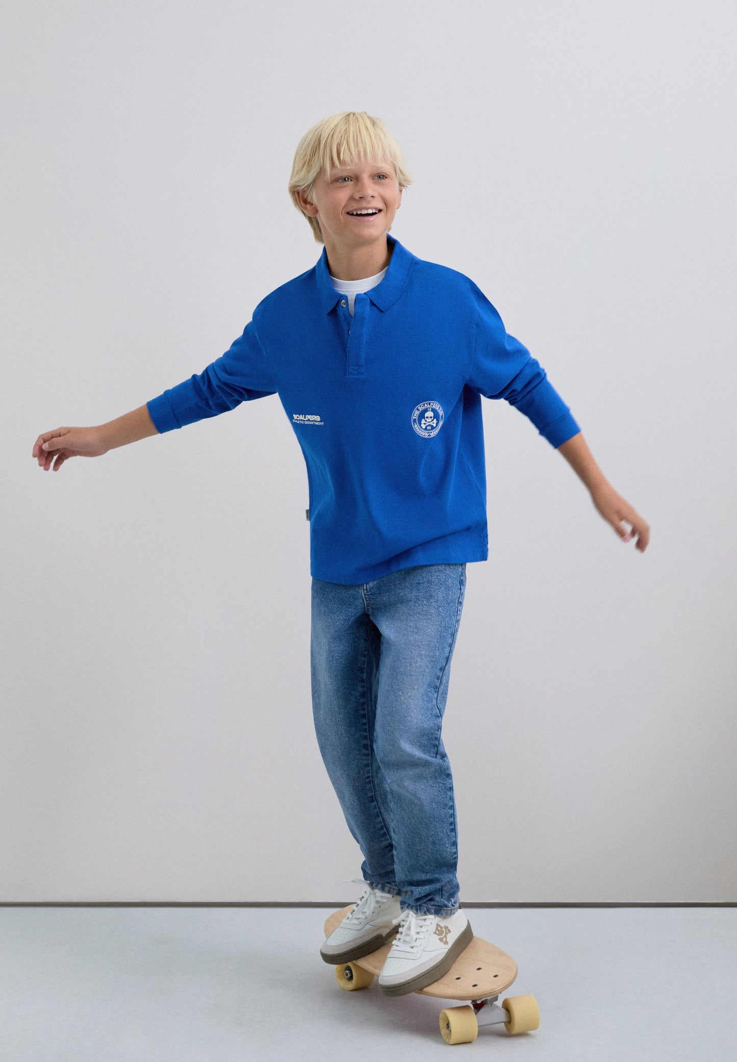 CAMISA POLO PADRÃO COM MANGA COMPRIDA