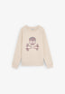 SWEATSHIRT COM PADRÃO DE LOGÓTIPO