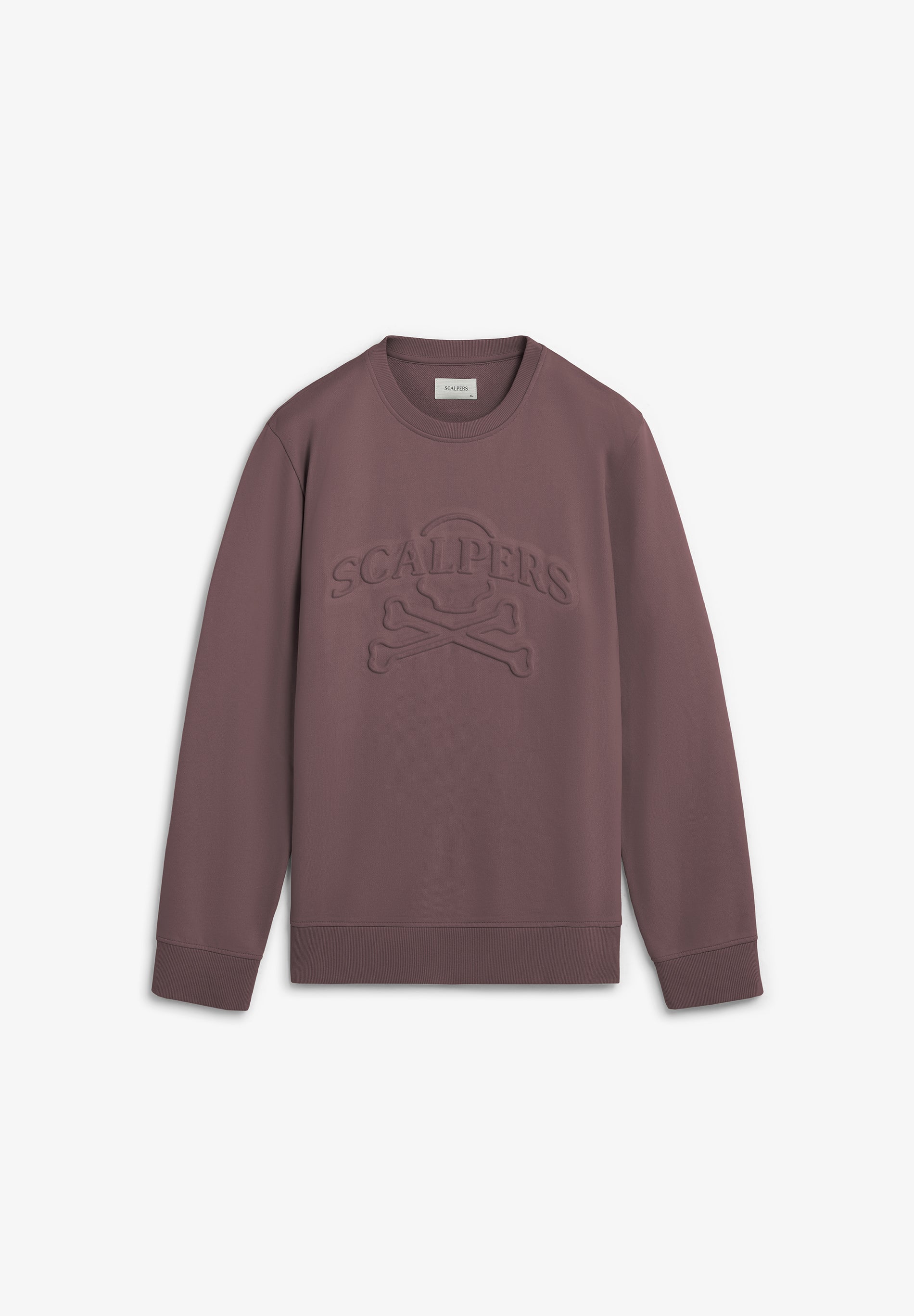 SWEATSHIRT COM LOGÓTIPO EM RELEVO