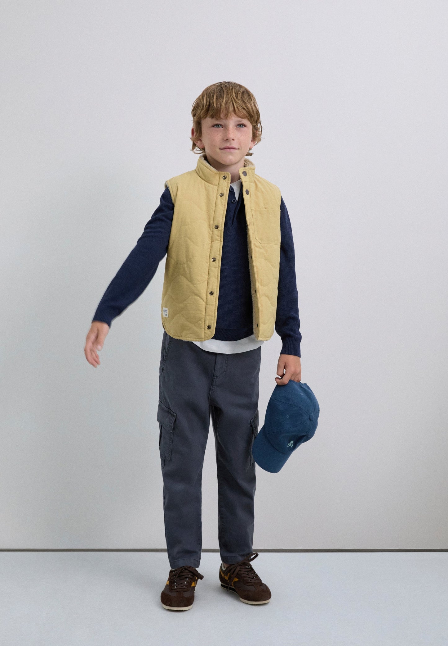 COLETE ACOLCHOADO COM BOLSO