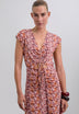 VESTIDO ESTAMPADO COM CUT OUT
