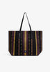 BOLSA SHOPPER COM PADRÃO ÉTNICO