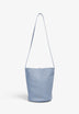 BOLSO CUBO 100% PIEL TRENZADO
