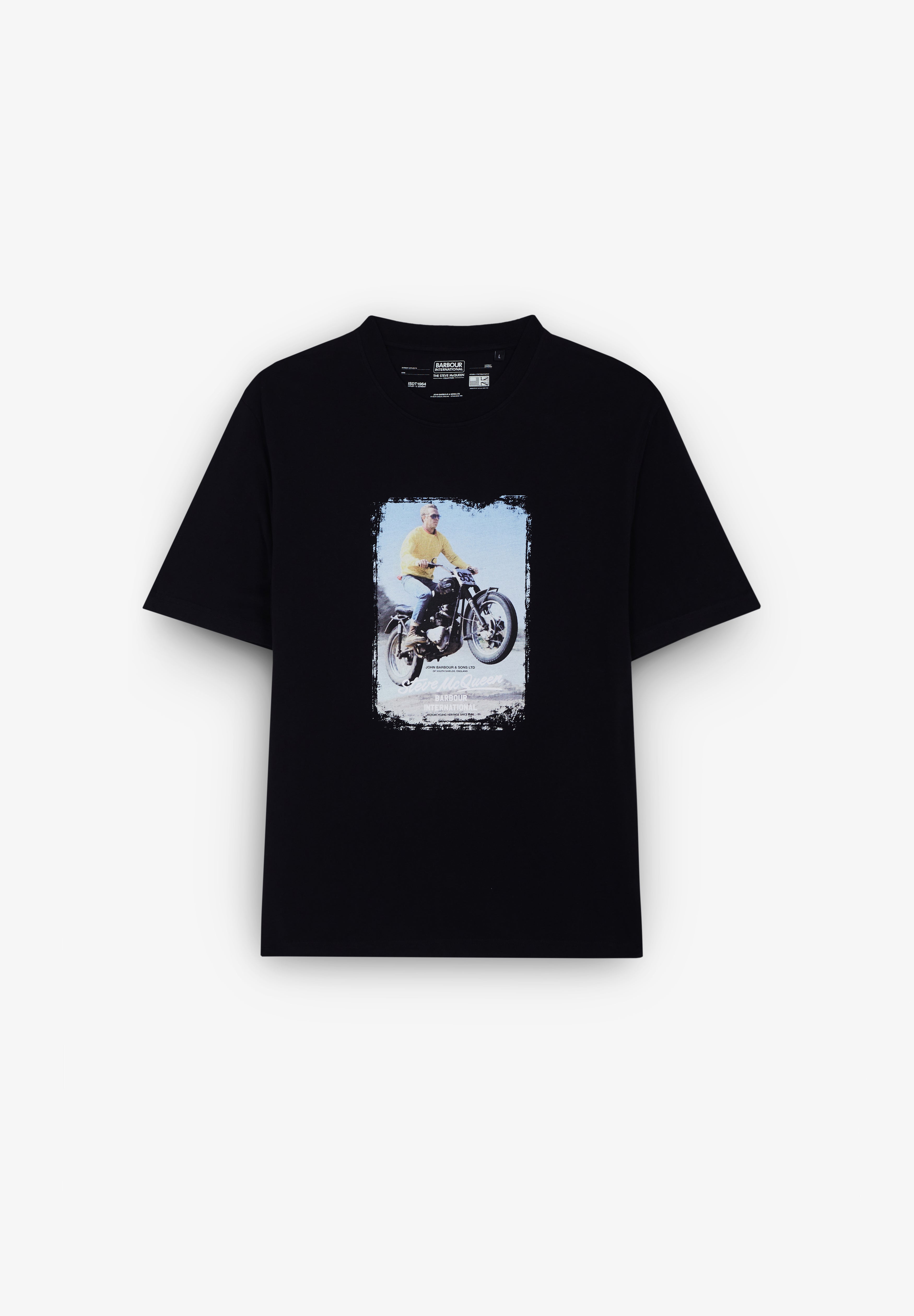 BARBOUR INTERNATIONAL | T-SHIRT COSTER STEVE MCQUEEN GRAPHIC