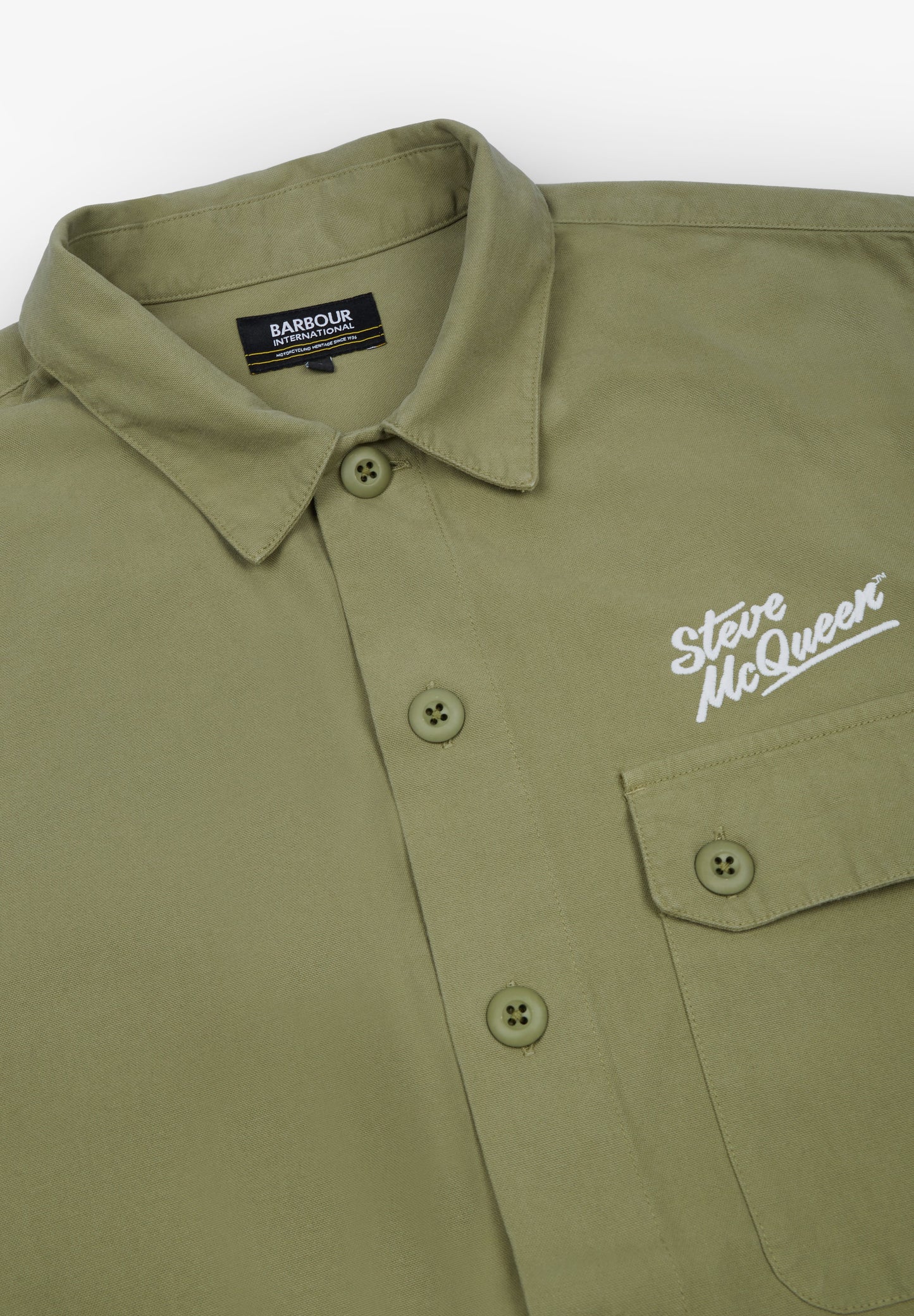 BARBOUR INTERNATIONAL | MORAND GARMENT DYED OVERSHIRT