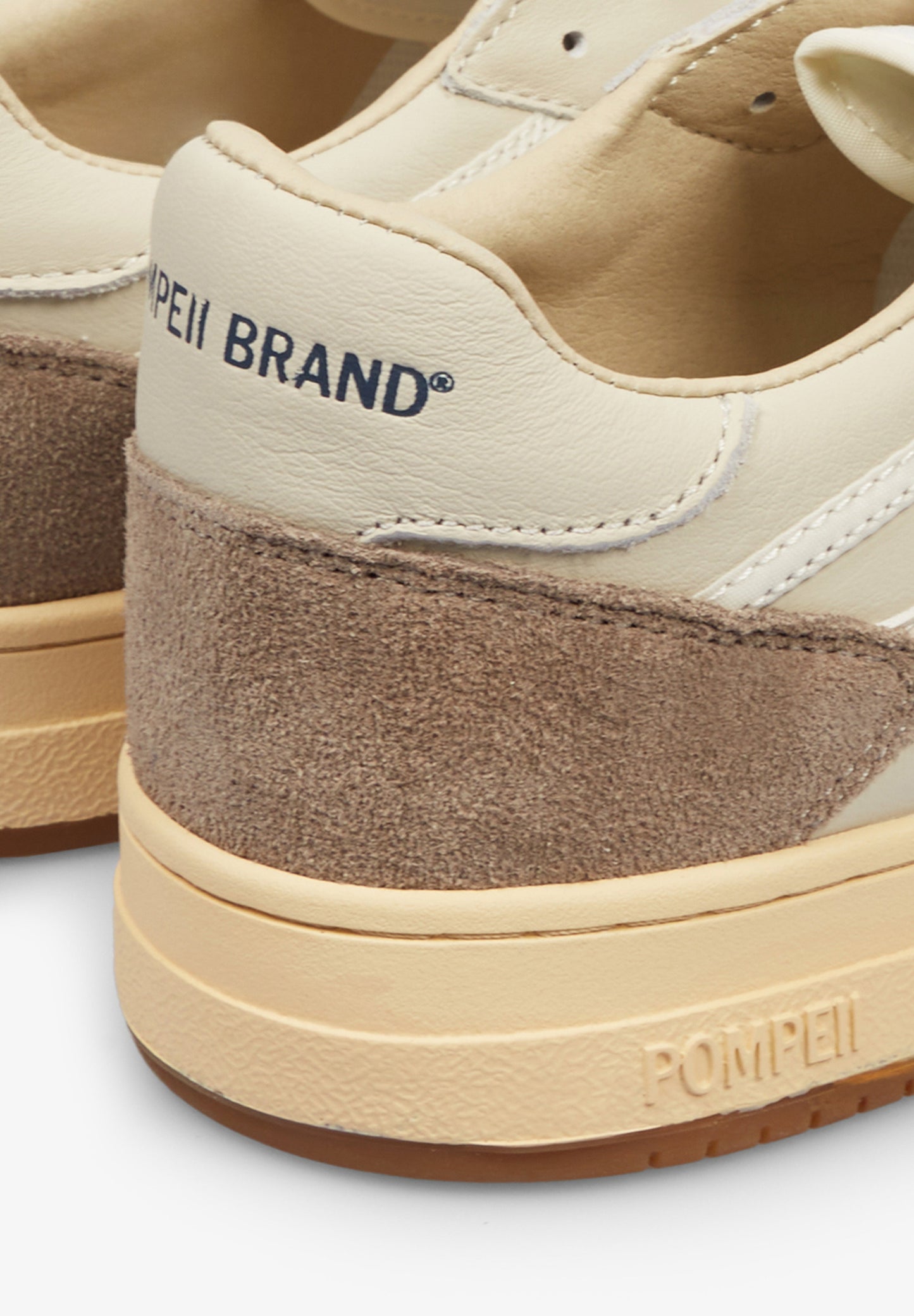 POMPEII BRAND | ELAN PIPPA LEATHER ECRU GREY T