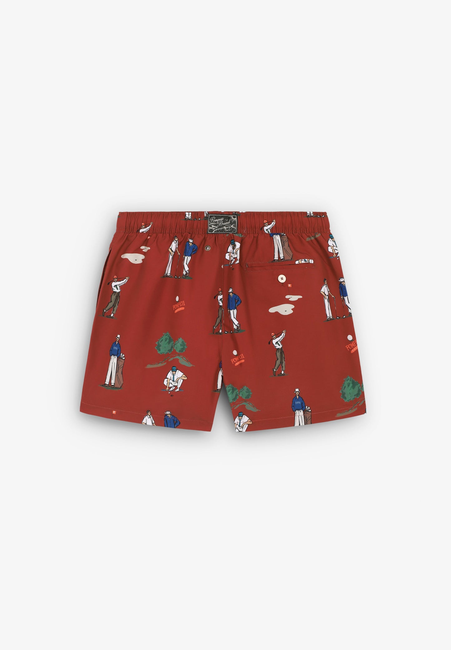 POMPEII BRAND | GOLF RUBY SWIM TRUNKS