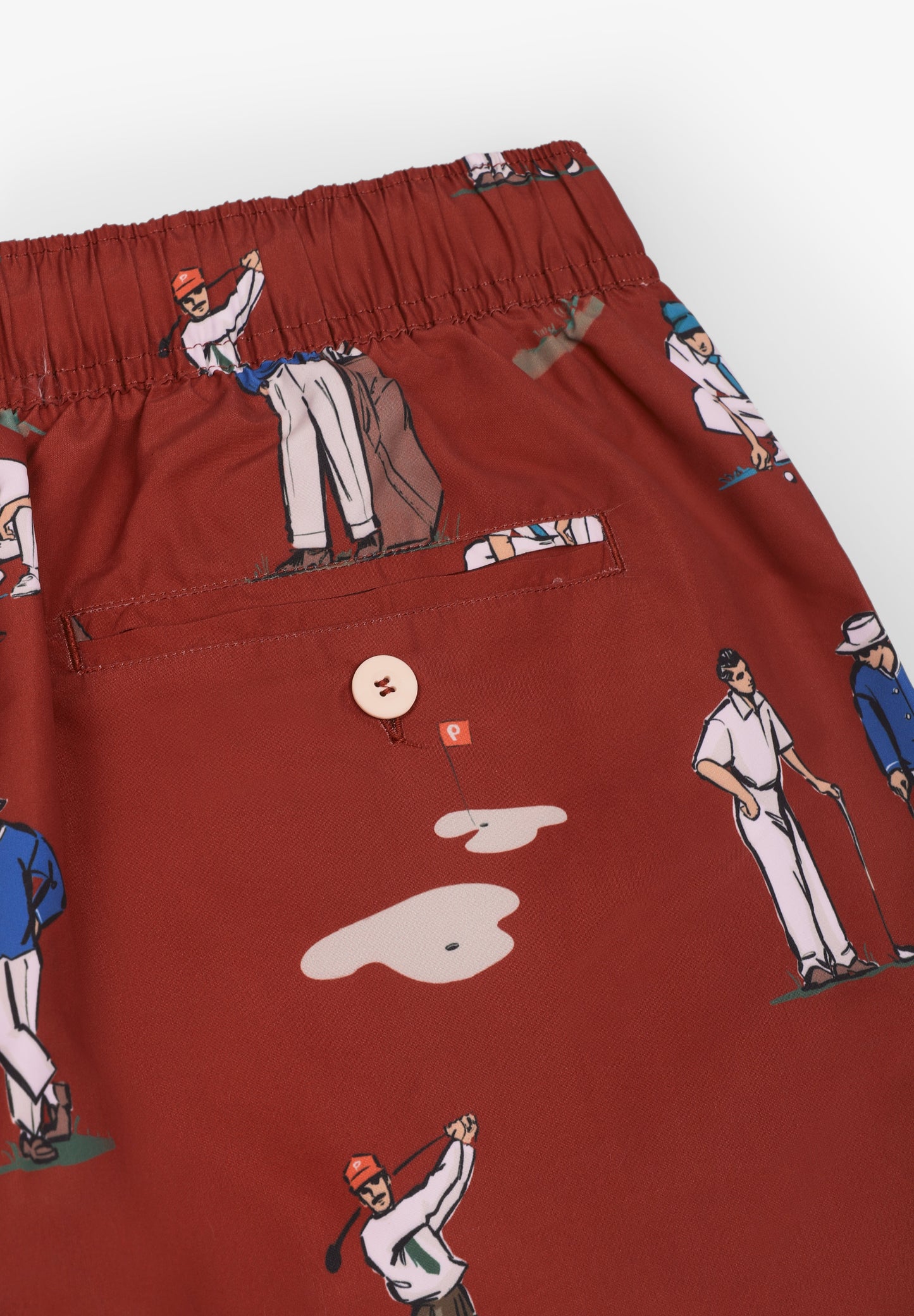 POMPEII BRAND | GOLF RUBY SWIM TRUNKS
