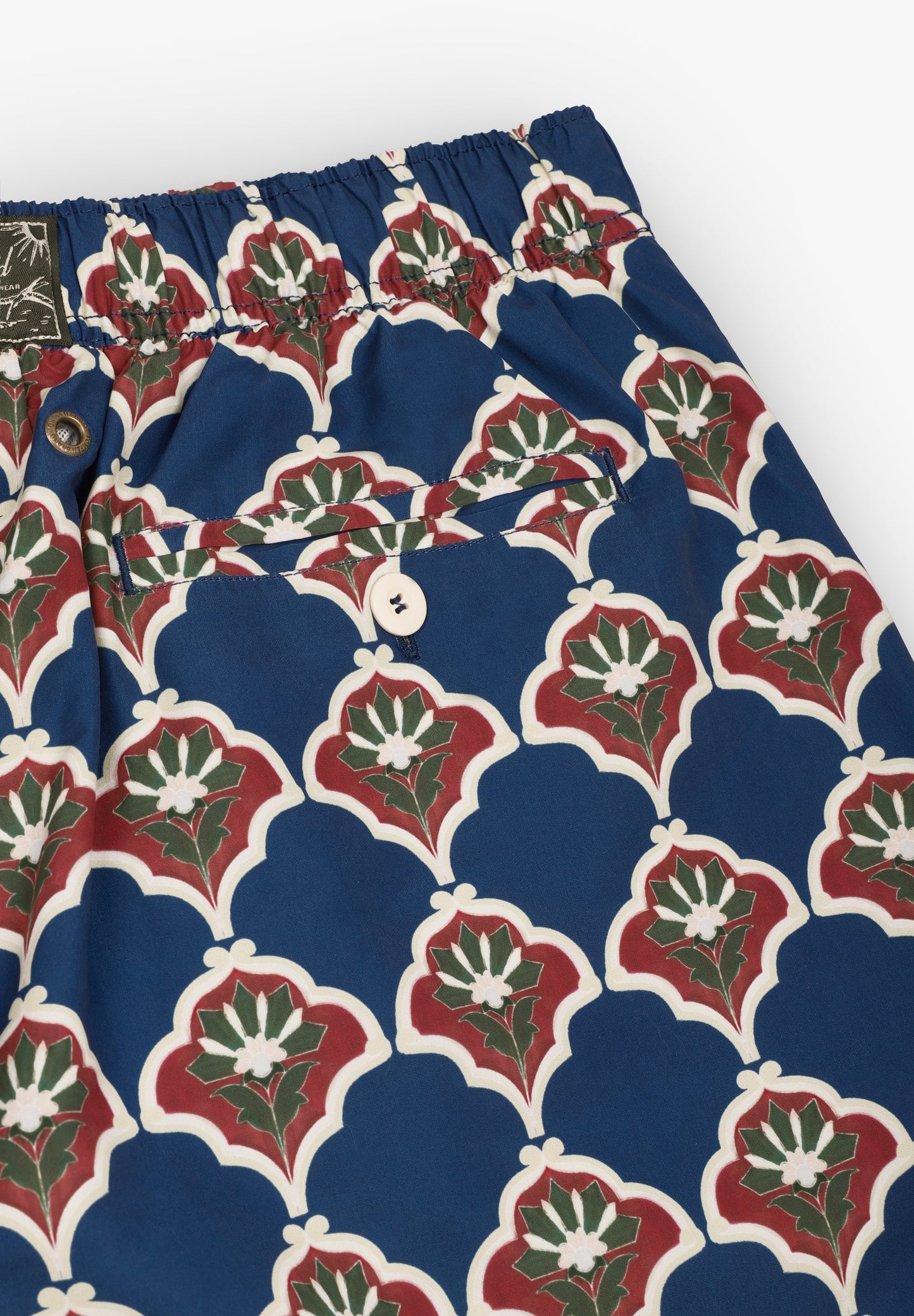 POMPEII BRAND | HANDPAINTED TILE SWIM TRUNKS