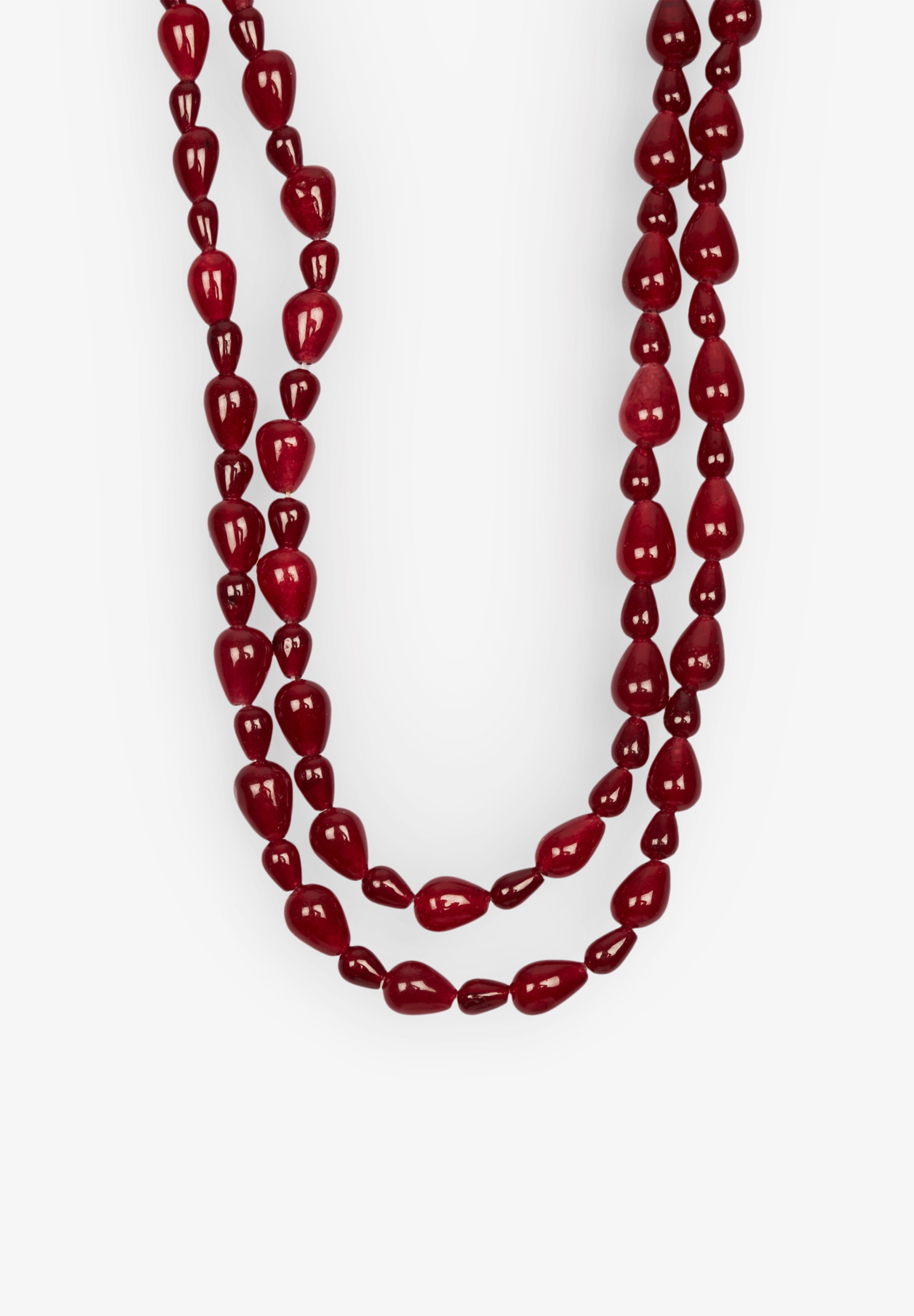 MINERVA BRAND | COLAR OLIVIA BURGUNDY