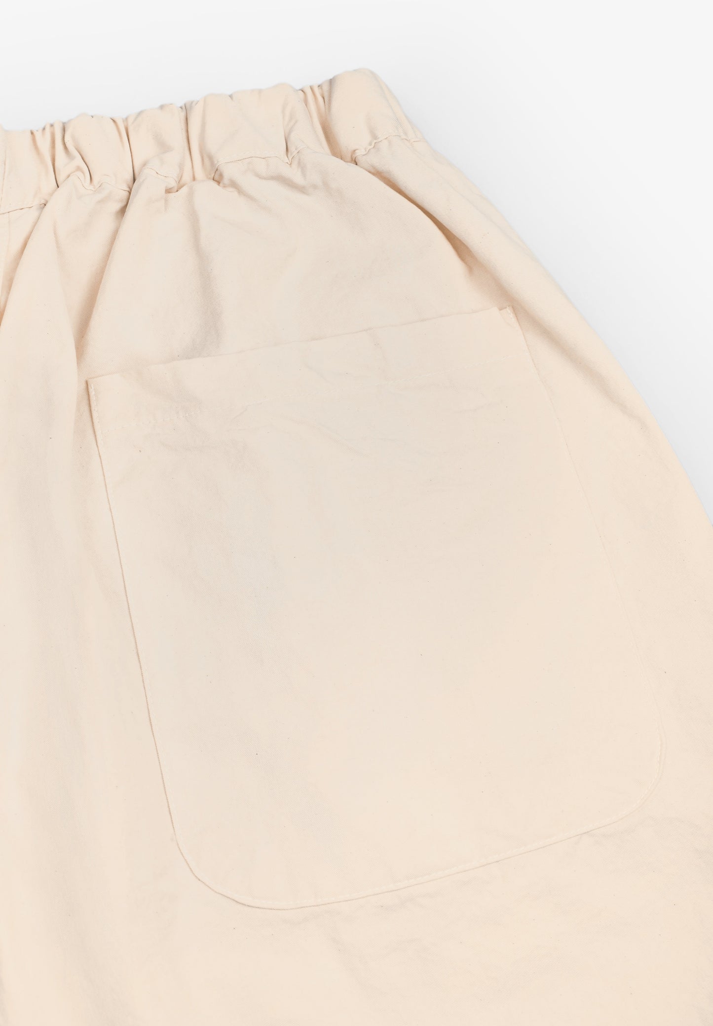 KAPPY | TWO TUCK WIDE HALF PANTS