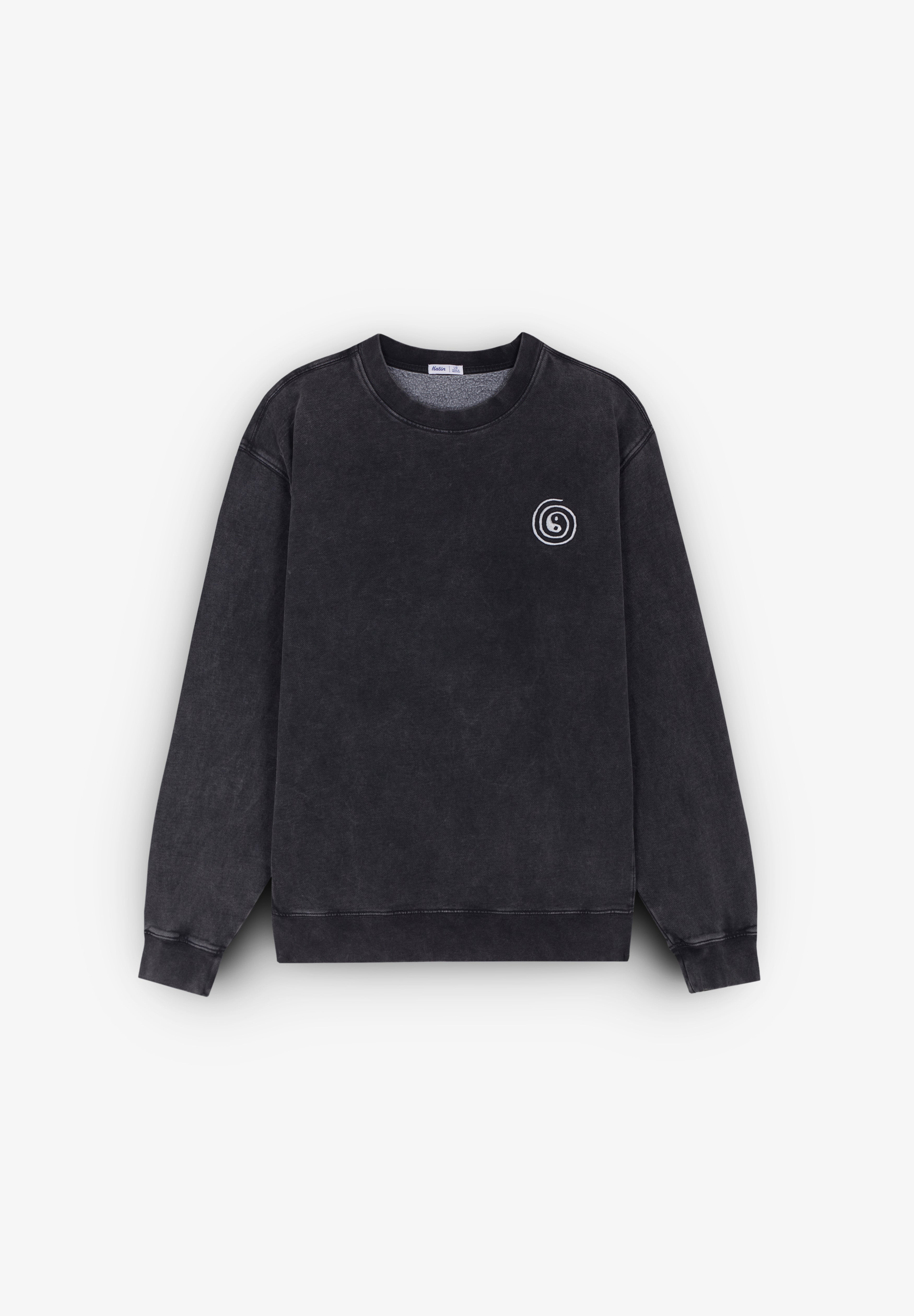 KATIN USA | SWEATSHIRT SWIRL EMB CREW