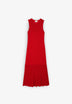 MICHONET | VESTIDO CROCHET ROJO