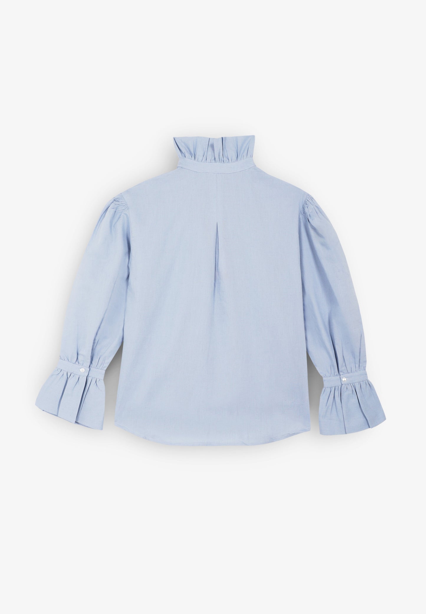 WERIT | CAMISA BALMORAL LINO AZUL