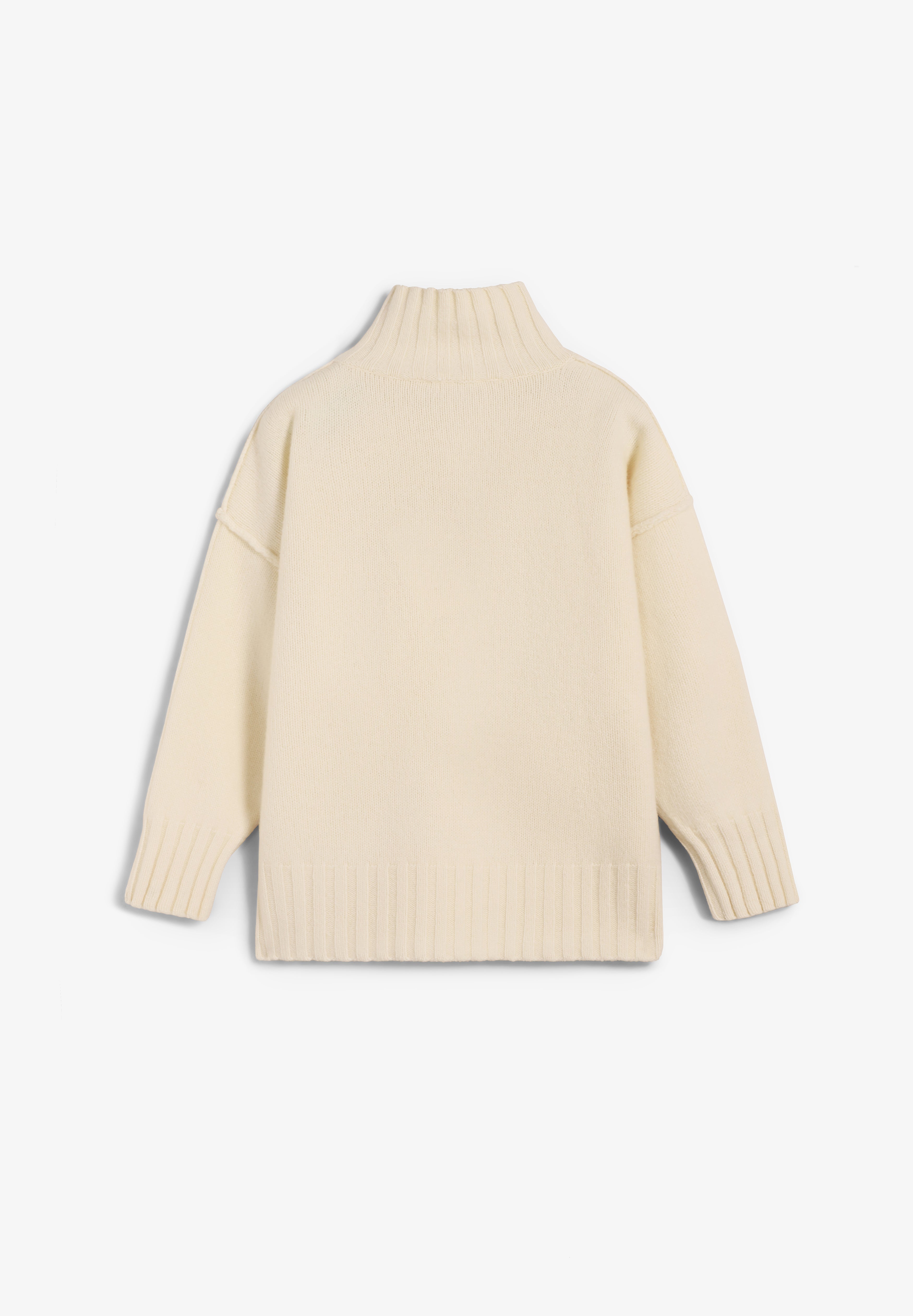 THINKING MU | ECRU IMOGEN KNITTED SWEATER