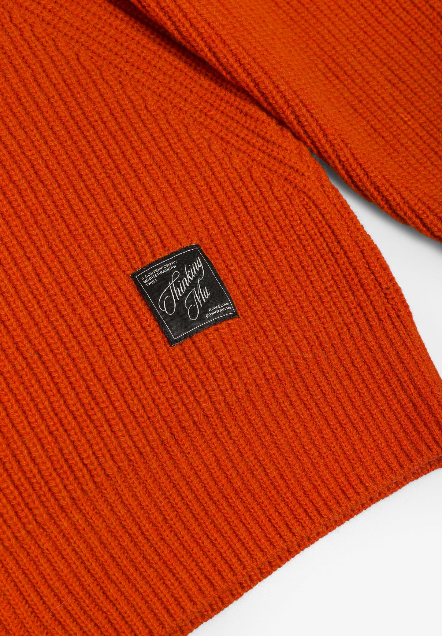 THINKING MU | APRICOT EKAIZ KNITTED SWEATER