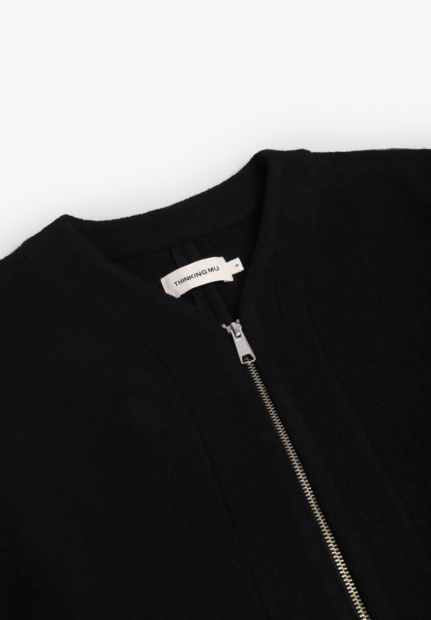 THINKING MU | BLACK GREG JACKET