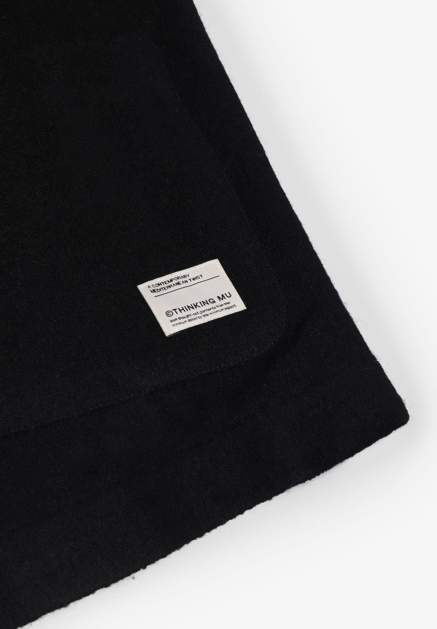 THINKING MU | BLACK GREG JACKET