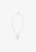 ALHAJA CULT STORE | Pearly Cross Charm Necklace