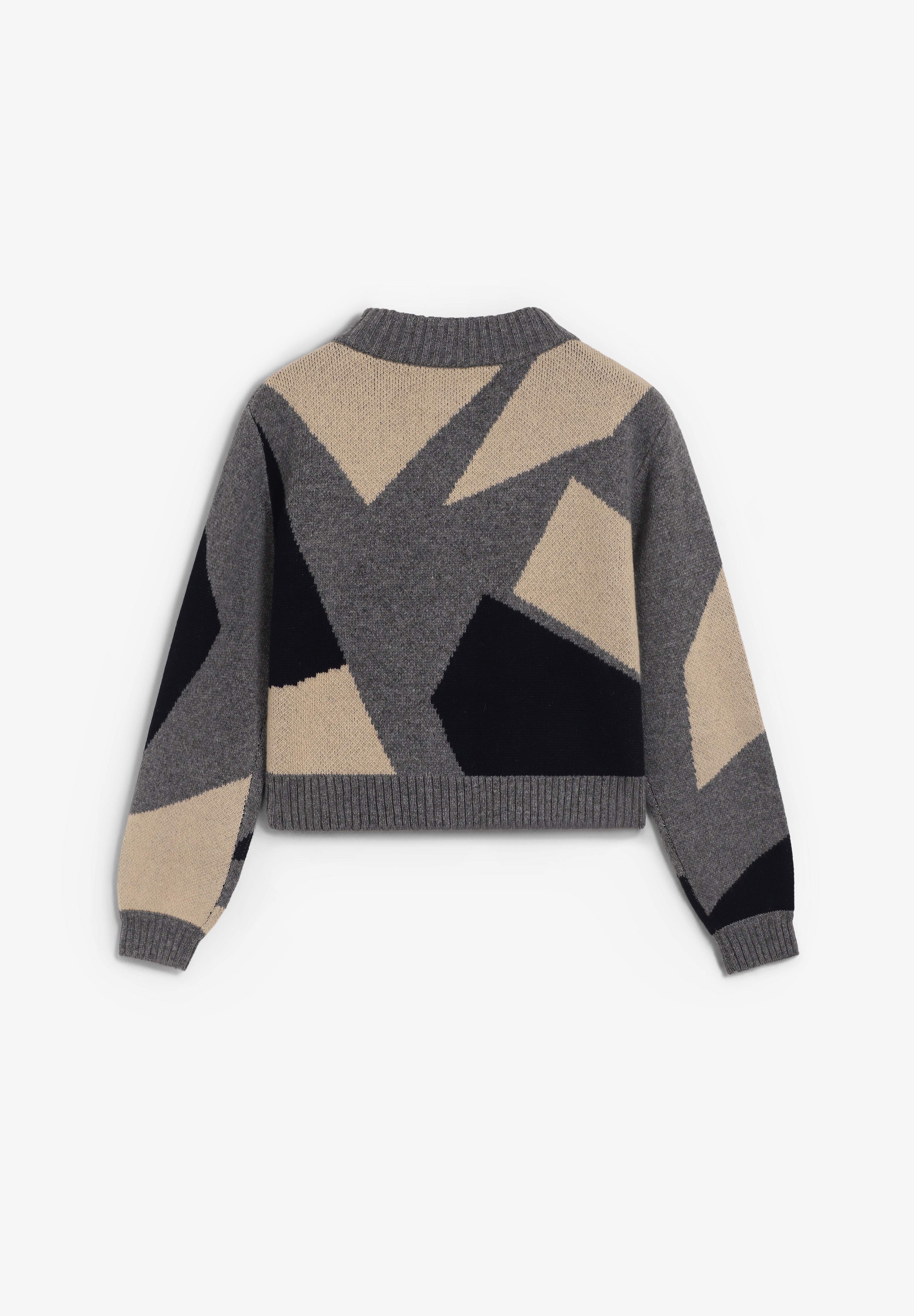 THE TINY BIG SISTER | CARDIGAN BELEN GEOMÉTRICO