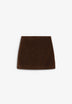 THE TINY BIG SISTER | FALDA FAKE SUEDE