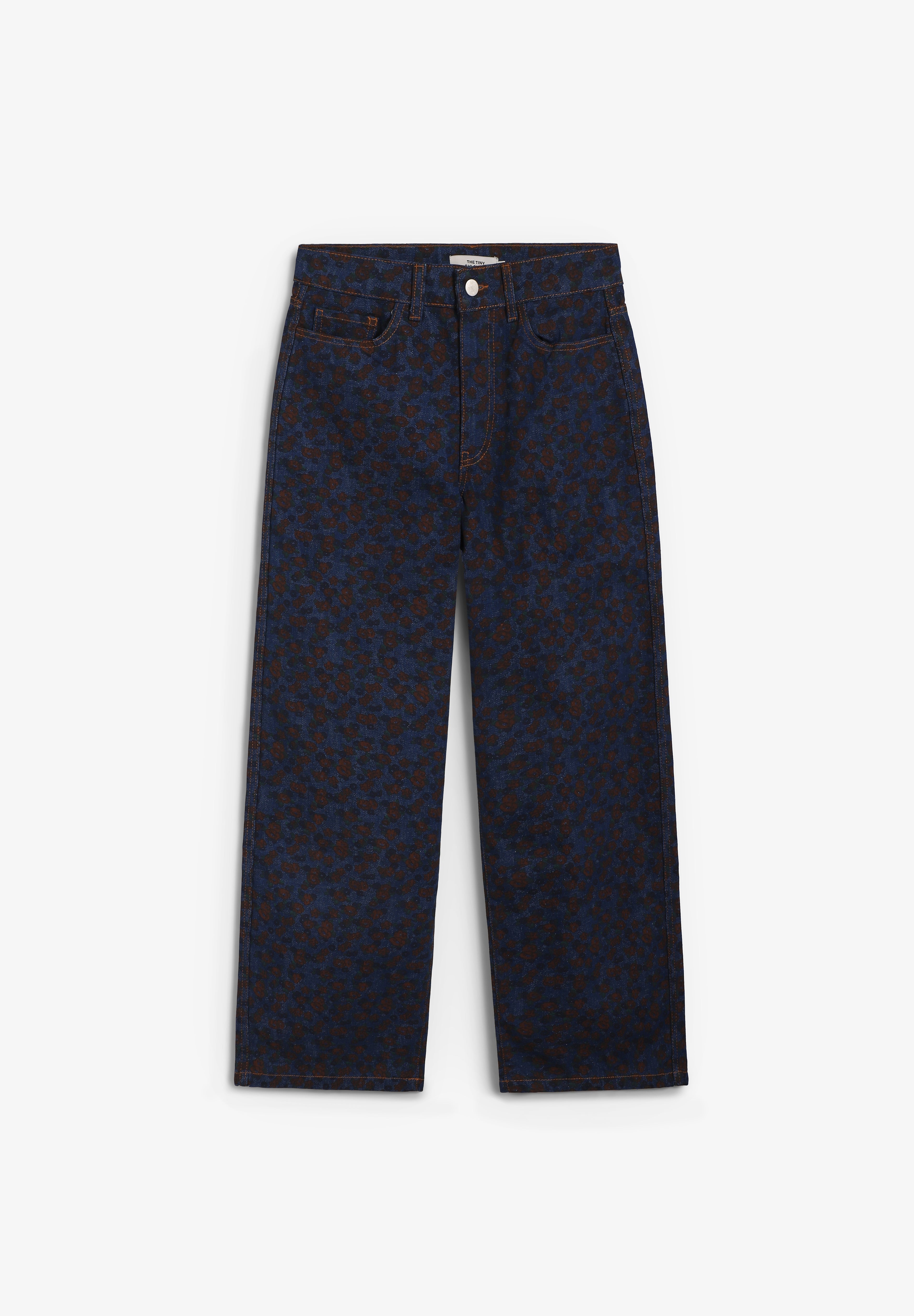 THE TINY BIG SISTER | JEANS BERTA FLOWERS