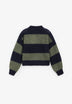 THE TINY BIG SISTER | CARDIGAN OVERSIZED STRIPED
