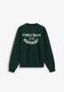 GOODIES SPORTIVE | CAESAR GREEN CREWNECK