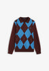 FRED PERRY | ARGYLE LS KNITTED