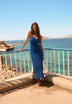 VESTIDO ALÇAS MIDI CROCHET