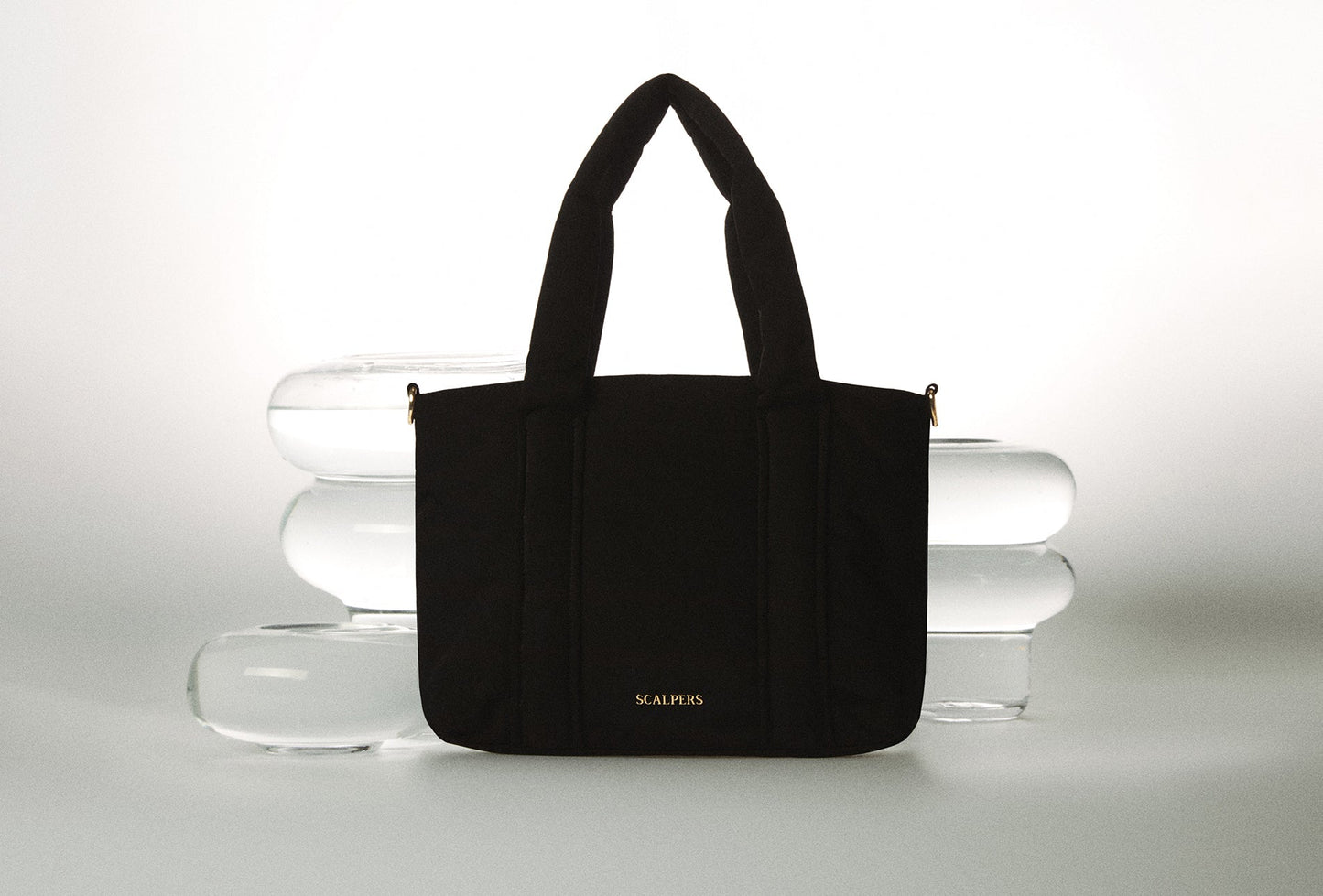 BOLSA MINI ACOLCHOADA METALIZADA